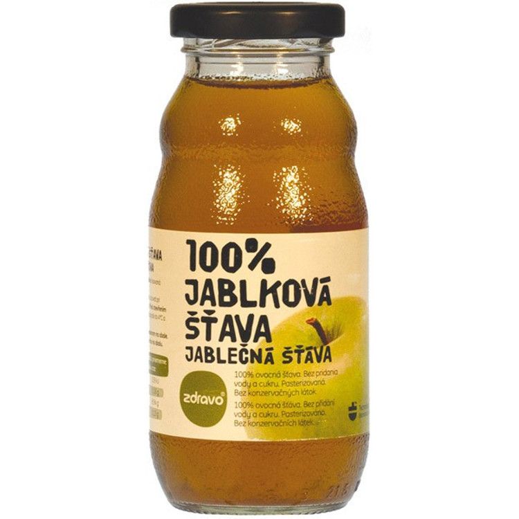 Zdravo 100% šťava JABLKOVÁ  0,2l