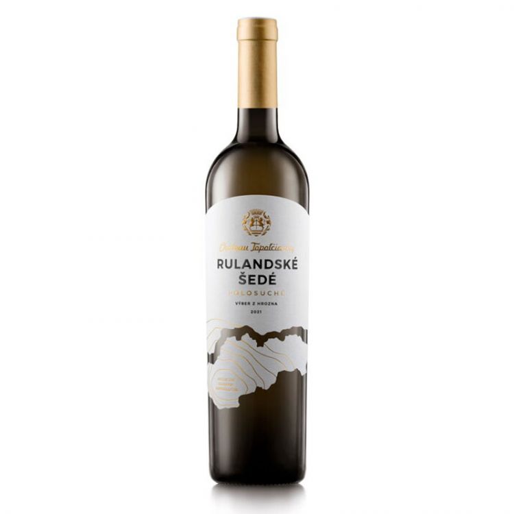 Château Topoľčianky D.S.C. Rulandské šedé - výber z hrozna biele polosuché 0,75 l