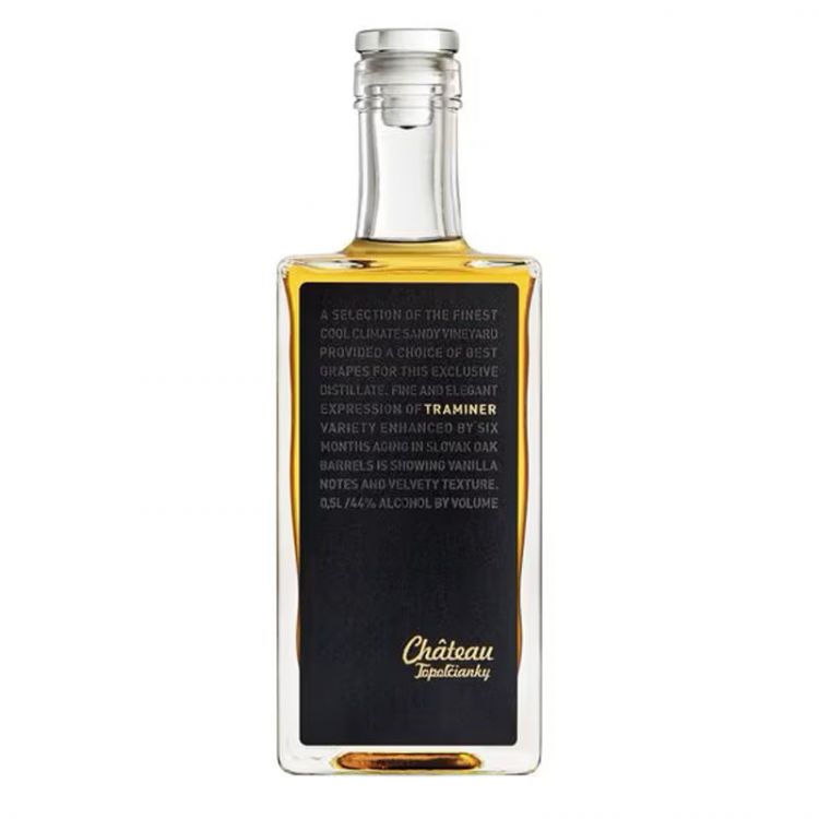 Château Topoľčianky Tramín červený destilát 44% 0,5 l