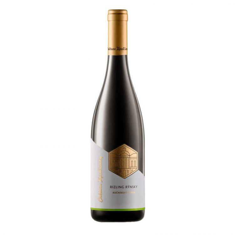 Château Topoľčianky Ročníkový výber Rizling rýnsky akostné víno biele suché 0,75 l