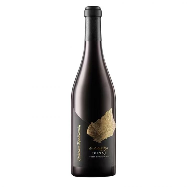 Château Topoľčianky Vinohradnícky výber Dunaj víno s CHOP červené suché 0,75 l