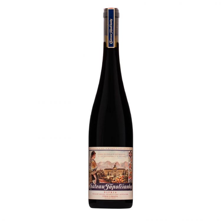 Château Topoľčianky Nitria výber z hrozna 2016, barrique 0,75 l