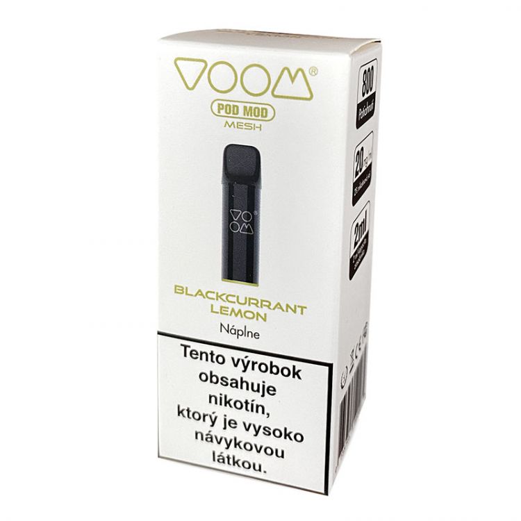 VOOM Pod Mod jednorázová náplň  - Blackcurrant  20mg (1ks)