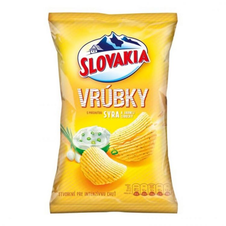 Slovakia Vrúbky Syr a Jarná Cibuľka 120g