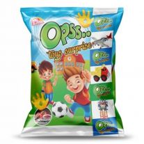 Opss guličky pre chlapcov s hračkou s príchuťou kečup 25g