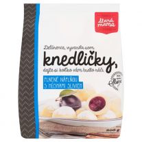 Stará mama Knedličky plnené s náplňou kúskami sliviek 500g