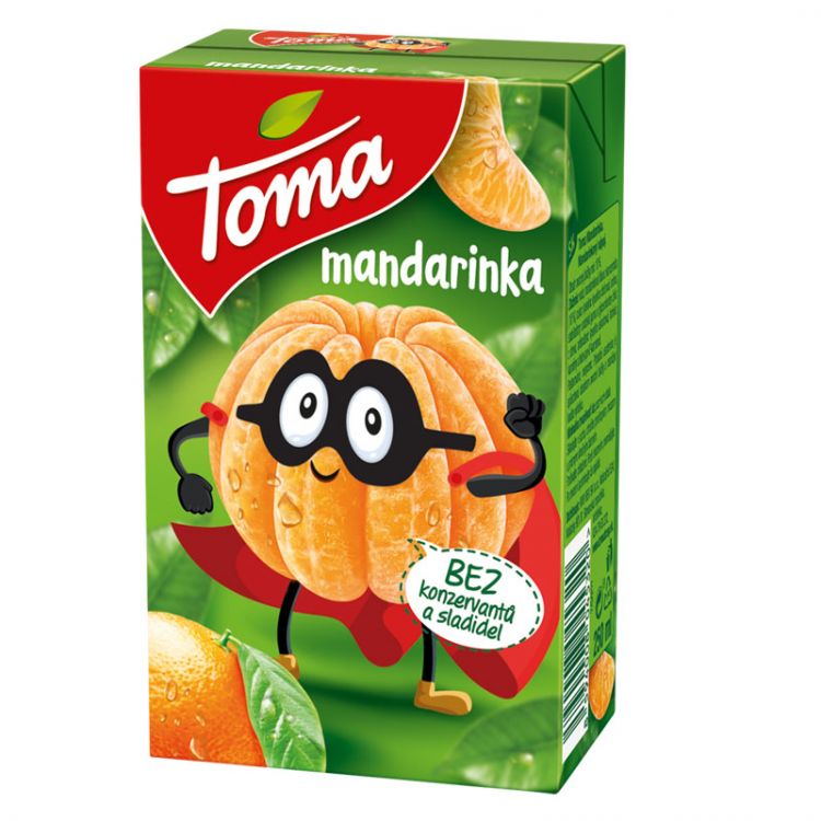 Toma Mandarínka 250 ml