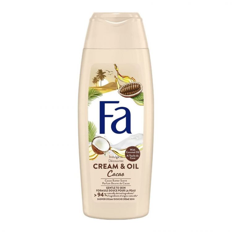 Fa Shower gel cream & oil  with coco oil & cacao butter scent 250ml
