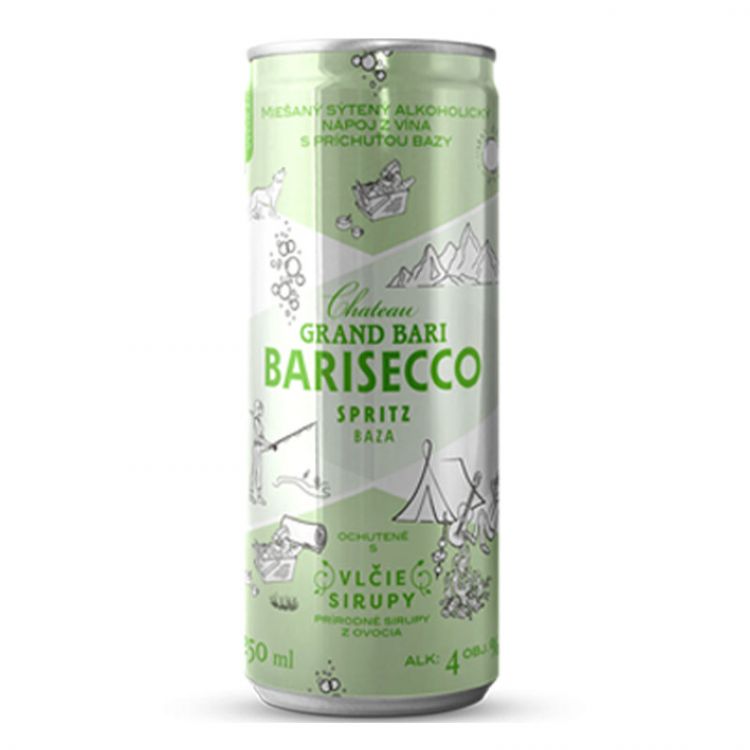 Chateau Grand Bari Barisecco spritz Baza 4,5% 0,25l
