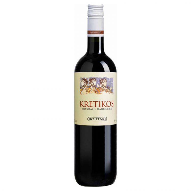 Boutari Kretikos červené víno suché 0,75 l