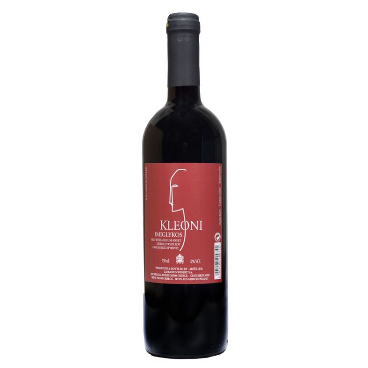 Lafkioti Imiglykos červené víno polosuché 0,75 l