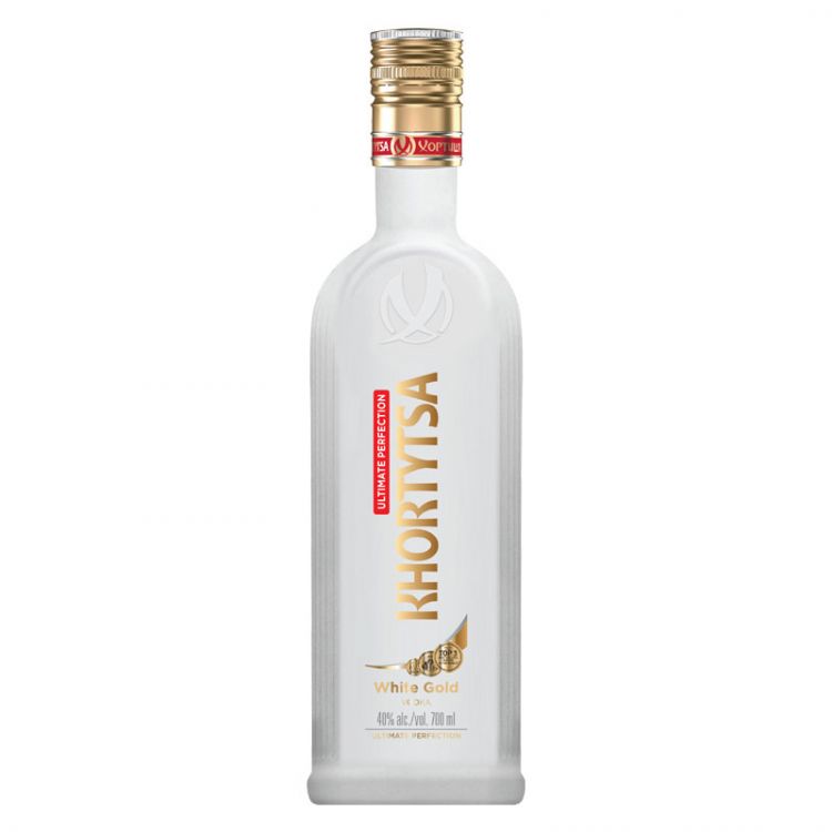 Khortytsa vodka White Gold 0,7 l