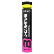Biotech USA šumivé tablety L-Carnitine 500mg (20 tbl) citron-limeta