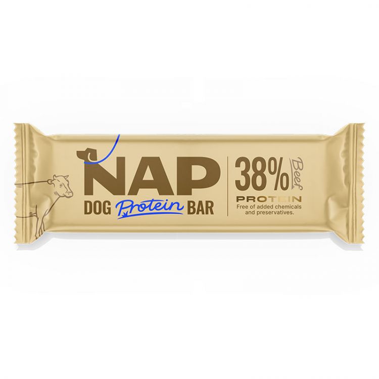 NAP Proteinová tyčinka pre psov 50g - hovädzie