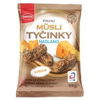 Semix Mini musli tyčinky naslano syrové bez lepku 55g