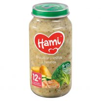 Hami príkrm Brokolica s morkou a cuketou 250g, od 12+ mesiac