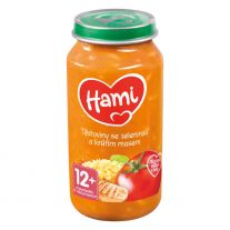 Hami príkrm Cestoviny so zeleninou a morčacím mäsom 250g, od 12+ mesiac