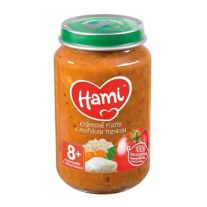 Hami mäsozeleninový príkrm Krémové rizoto s morskou treskou 200 g, od 8+ mesiac