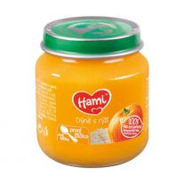 Hami príkrm Tekvica s ryžou 125g, prvá lyžička