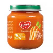 Hami príkrm Mrkvička 125g, prvá lyžička
