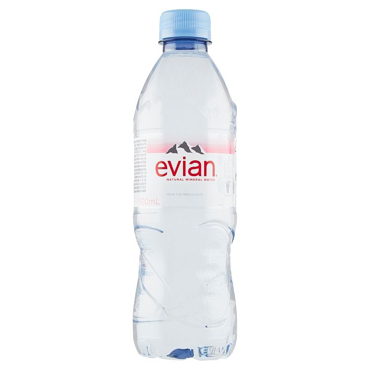 Evian prírodná minerálna voda 500 ml
