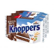 Knoppers oplátka black&white 75g 