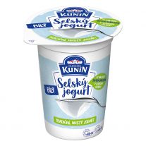 KUNÍN Selský jogurt biely 400g