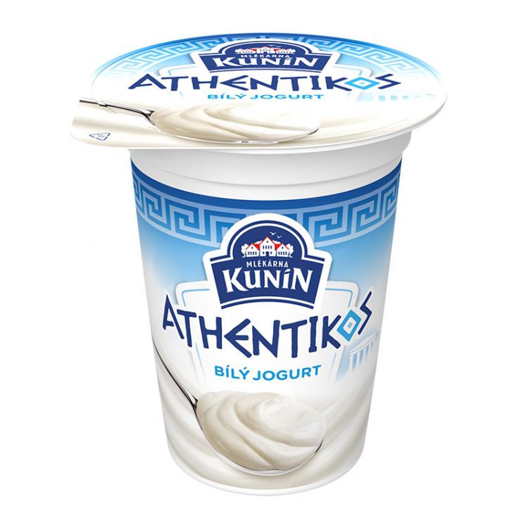 KUNÍN Athentikos jogurt biely 400g