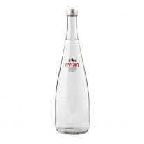 Evian Prírodná minerálna voda 750 ml Sklo