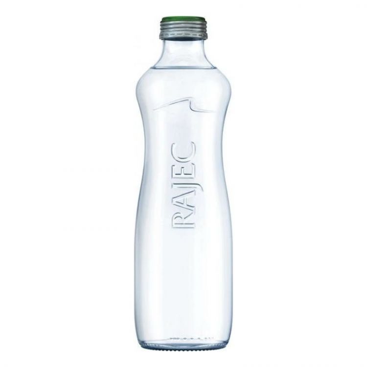 Rajec Pramenitá voda jemne sýtená 750 ml Sklo