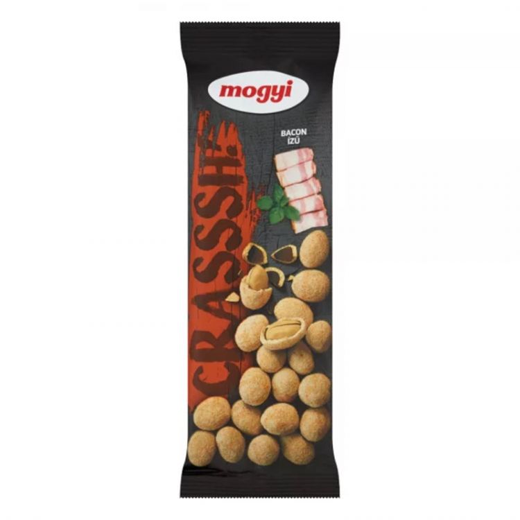 Mogyi Crasssh! Arašídové oriešky v cestíčku - bacon 60g
