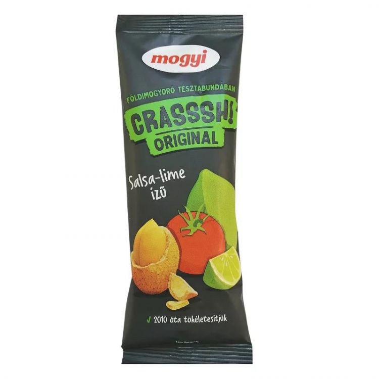 Mogyi Crasssh! Arašídové oriešky v cestíčku - salsa lime 60g