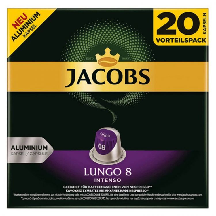 Jacobs Lungo kapsuly 20ks