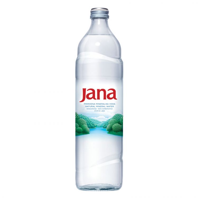 Jana Nature 0,75l Sklo