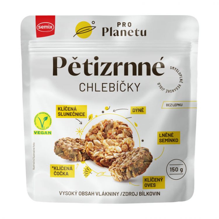 Semix Paťzrnné chlebíčky bez lepku  150g