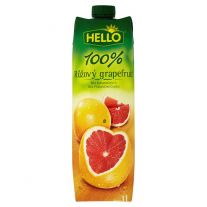 Hello 100% Ružový Grapfruit 1 l
