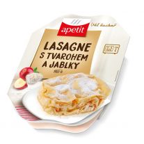 Apetit Lasagne s tvarohom a jablkami 350g
