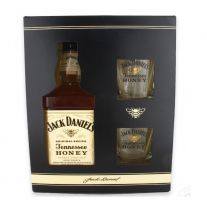 JACK DANIEL´S T.Honey Whisky 35% 0,7l+ 2 poháre