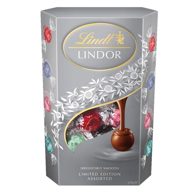 Lindt Lindor Assorted Silver 200g