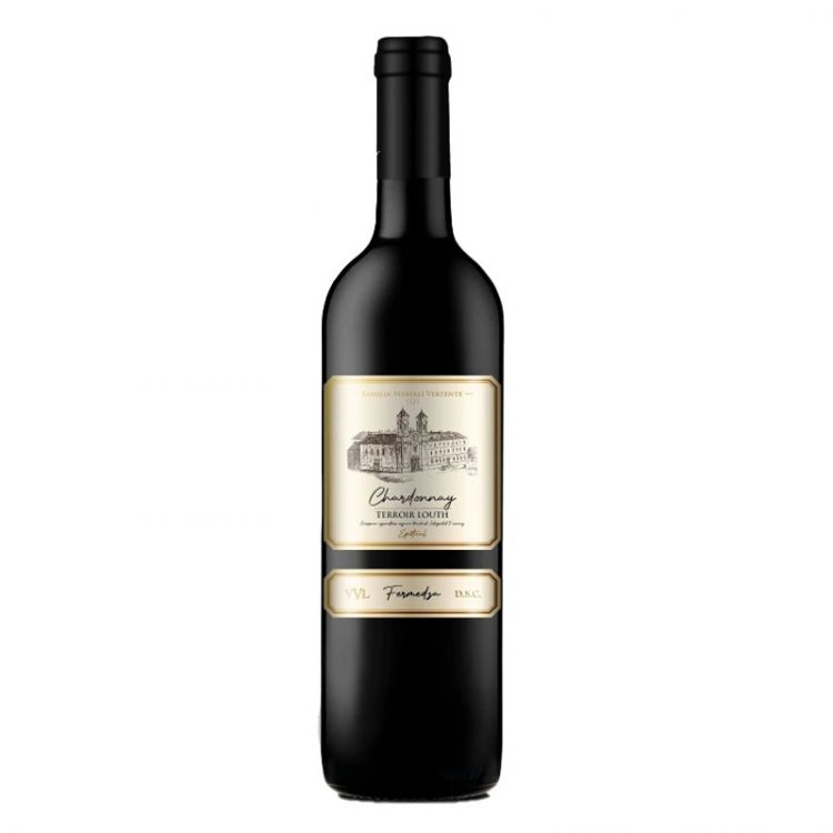 Vinohrady Veľké Lovce Chardonnay biele, suché 0,75l