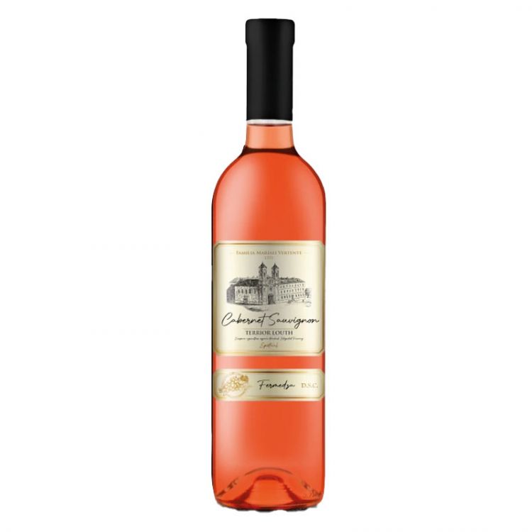 Vinohrady Veľké Lovce Cabernet Sauvignon, ružové, polosuché 0,75l