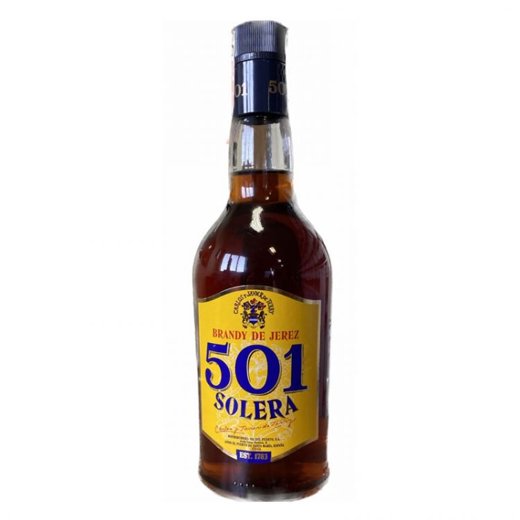 Brandy 501 Solera 36% 0.7l