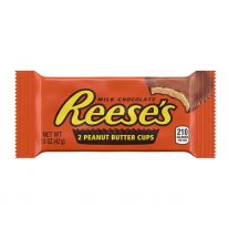 Reese's 2 košíčky plneneé arašidovým maslom a s polevou s príchuťou čokolády 42g