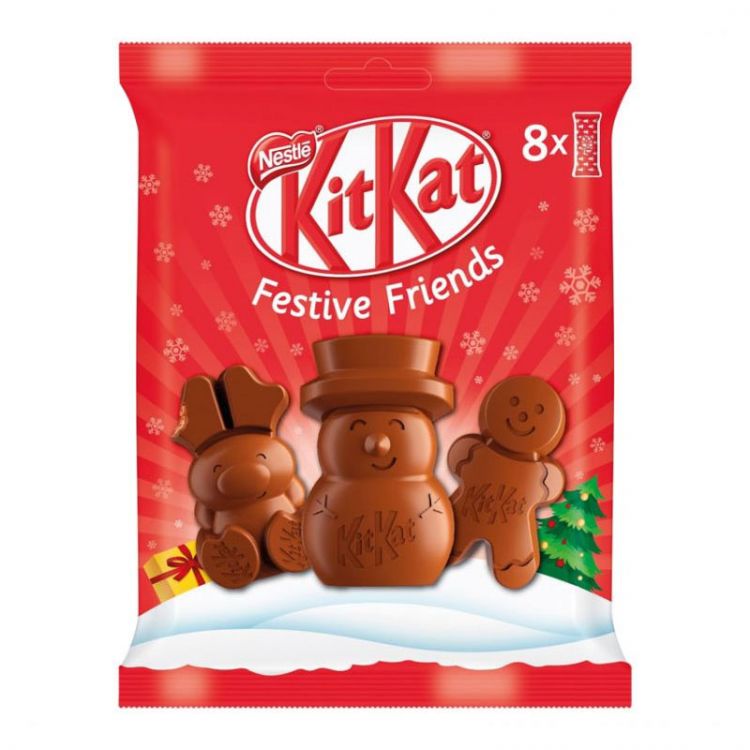KITKAT Veselí vianoční kamaráti 65 g