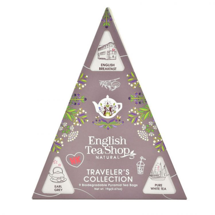 English Tea Shop Hong Kong  9 pyramidek, sypaný čaj Bio 19g