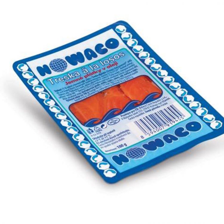 Nowaco Treska a lá losos plátky 100g