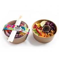 Titbit Poké s udeným tofu, mangom, granátom, sweet chilli sojová omáčkay ryža 300g