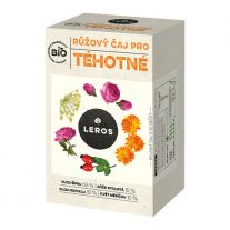 Leros BIO Ružový čaj pre tehotné 40g