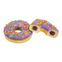 Donut čučoriedka plnený 70g
