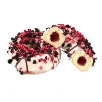 Donut malina plnený 77g